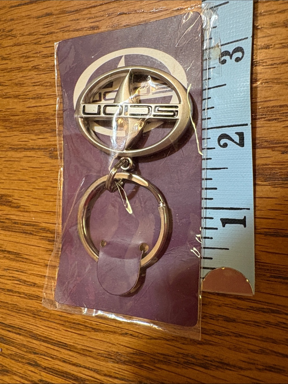 Scion Silver Logo Keychain - Picture 4 of 4